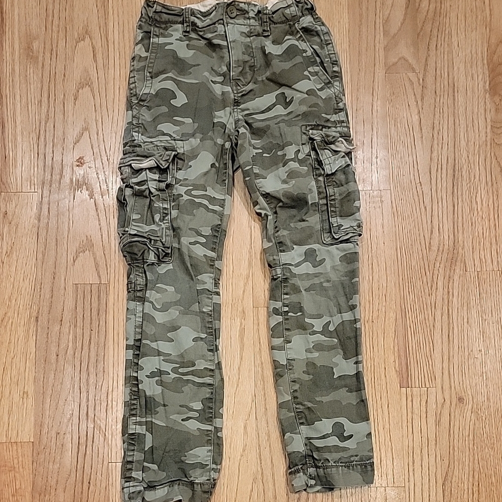 Boys Gap Camouflage Cargo Pants Size 10